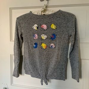 Cat & Jack Adorable Sweater w/Puppy Faces